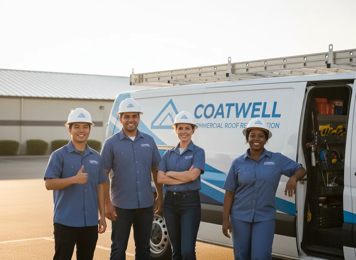 Commercial roof coating company in Gifford, WA